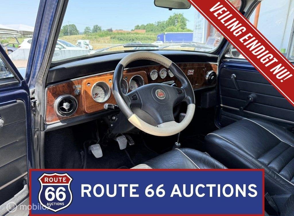 Mini Cooper 1.3 MPI | 1998 | Route 66 Auctions, Auto's, Overige carrosserieën, Zwart, Bedrijf, Handgeschakeld