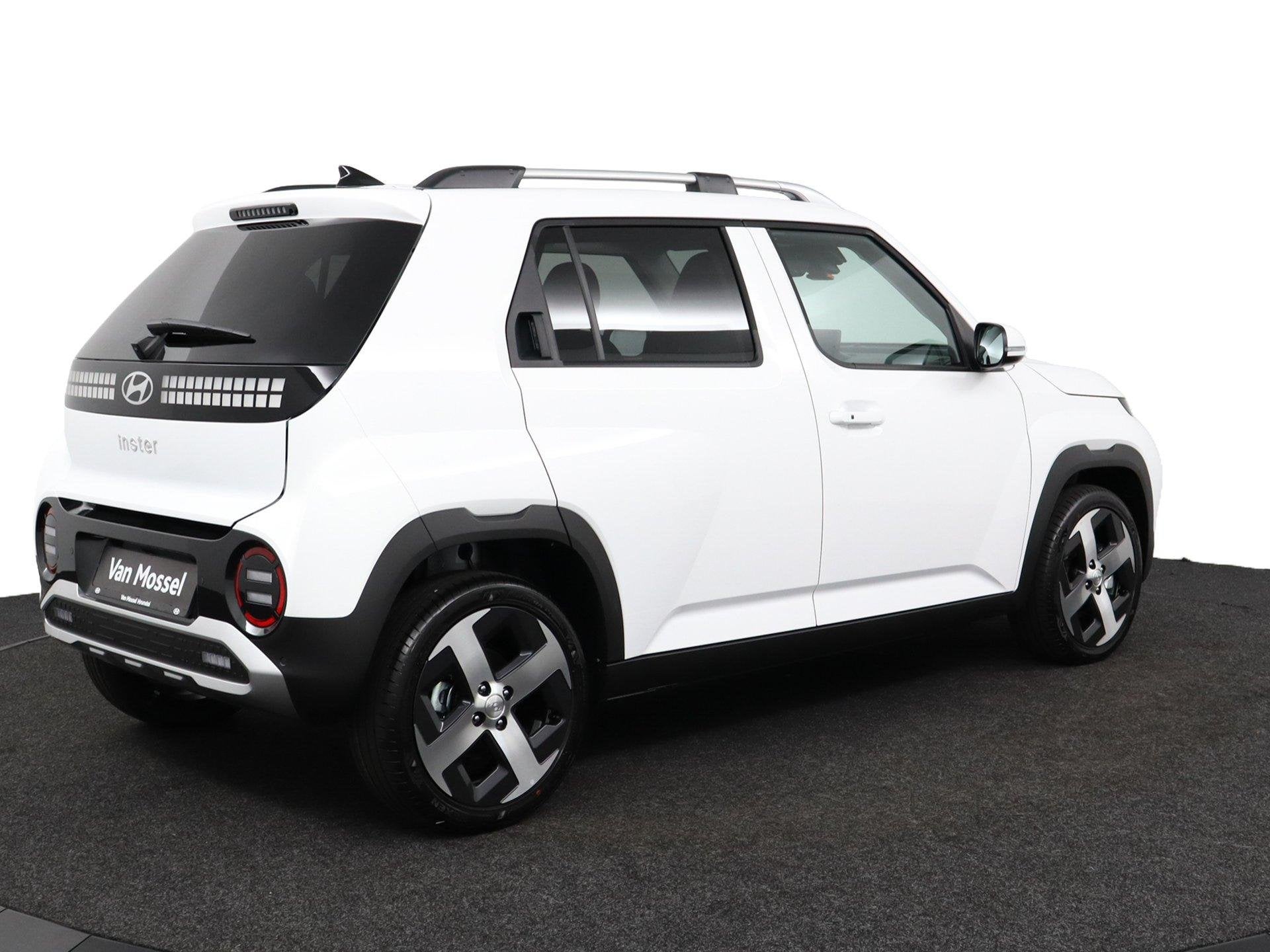Hyundai INSTER Pulse Advanced 42 kWh | Uit Voorraad Leverbaa, Auto's, Dealer onderhouden, Stof, 1280 kg, Zwart