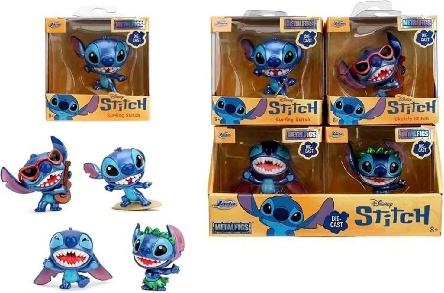 Partij Disney Stitch Metalfigs Die-Cast Figuren, Ophalen of Verzenden, Nieuw