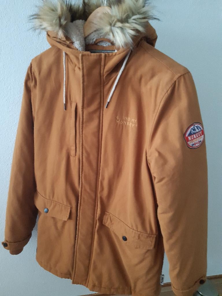 Winterjas Me and my Monkey, Ophalen of Verzenden, Zo goed als nieuw, Maat 176