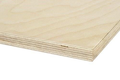 Platen berken 24 mm BB/BB en CP/CP, Rubberwood, Doe-het-zelf en Verbouw, Hout en Planken, Ophalen, Minder dan 25 mm, Nieuw, Plank