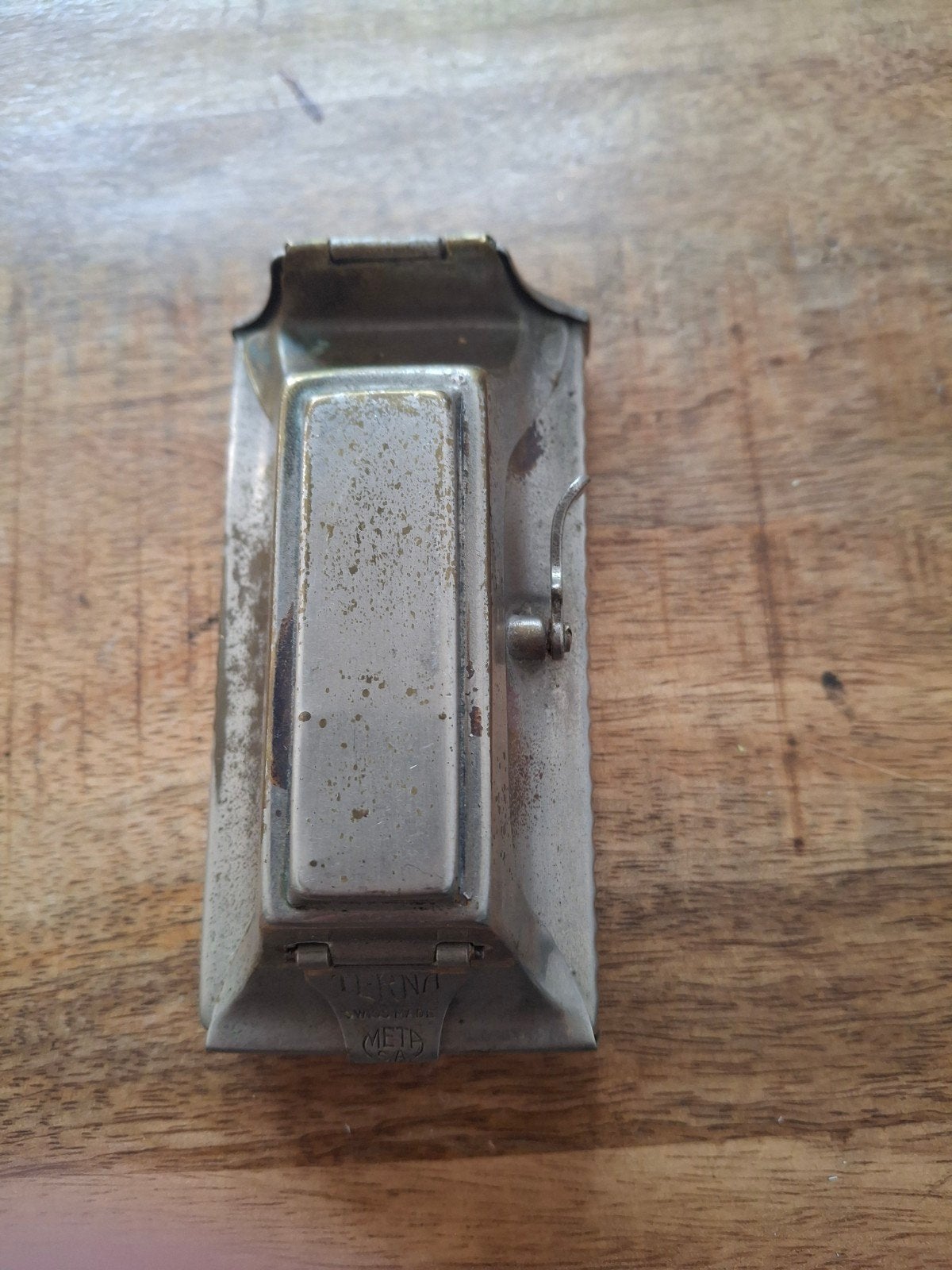 Antieke krultang verwarmer - Meta Swiss No. 10, Ophalen of Verzenden