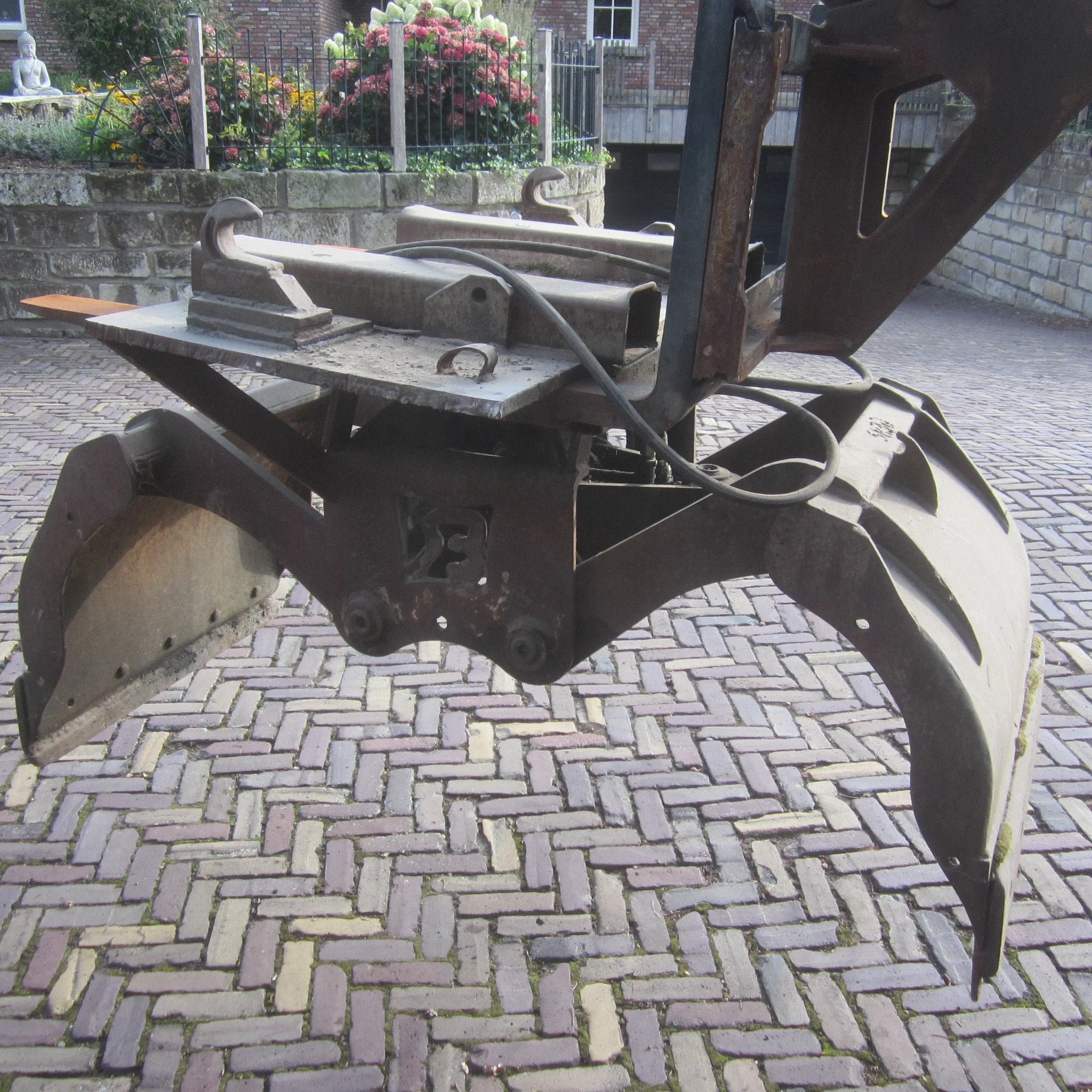 Bakker Sloop-sorteergrijper, Bakker knijpbak, Gebruikt
