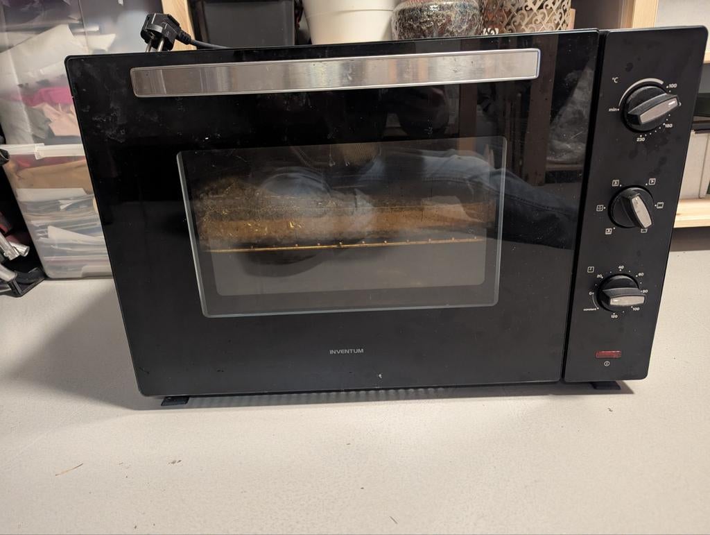 Inventum Oven - Gebruikt maar werkt goed, Ophalen, Minder dan 45 cm, Gebruikt, Oven