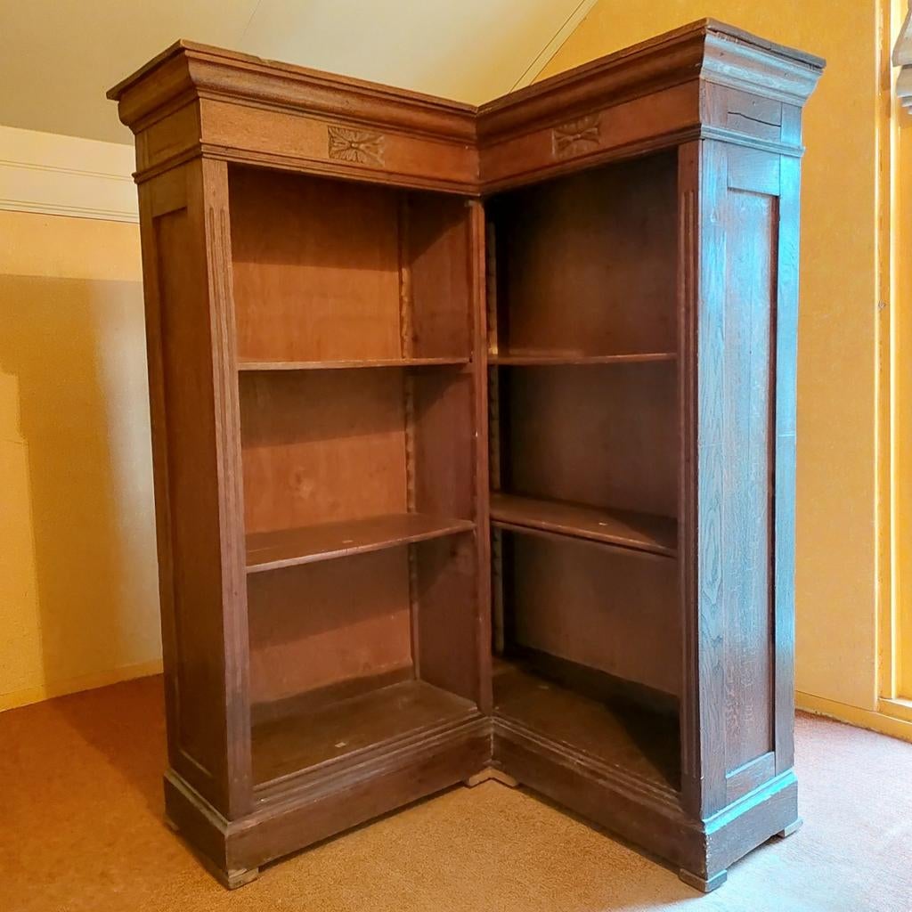 Hoek boekenkast, Huis en Inrichting, Ophalen, 25 tot 50 cm, 50 tot 100 cm, 200 cm of meer