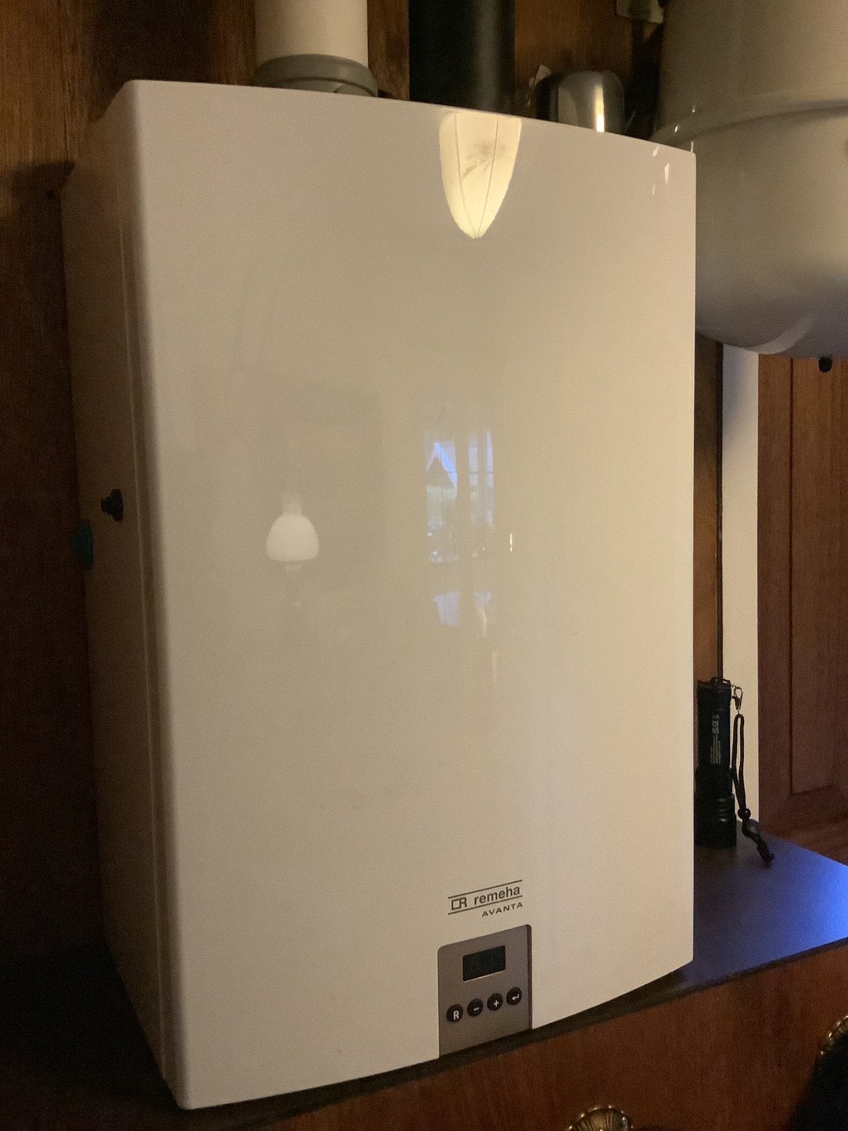 Gezocht: Remeha Avanta 35C Gaswandketel (vanaf 2018), Ophalen of Verzenden, Gebruikt, Cv-ketel of Combi-ketel, Hoog rendement (Hr)