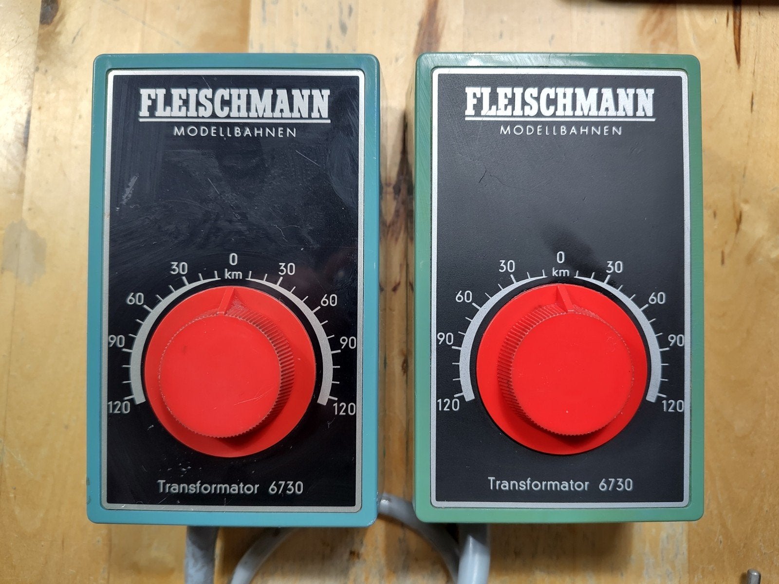 Fleischmann 2 x trafo 6730, Transformator of Voeding, Gebruikt, Gelijkstroom, Fleischmann