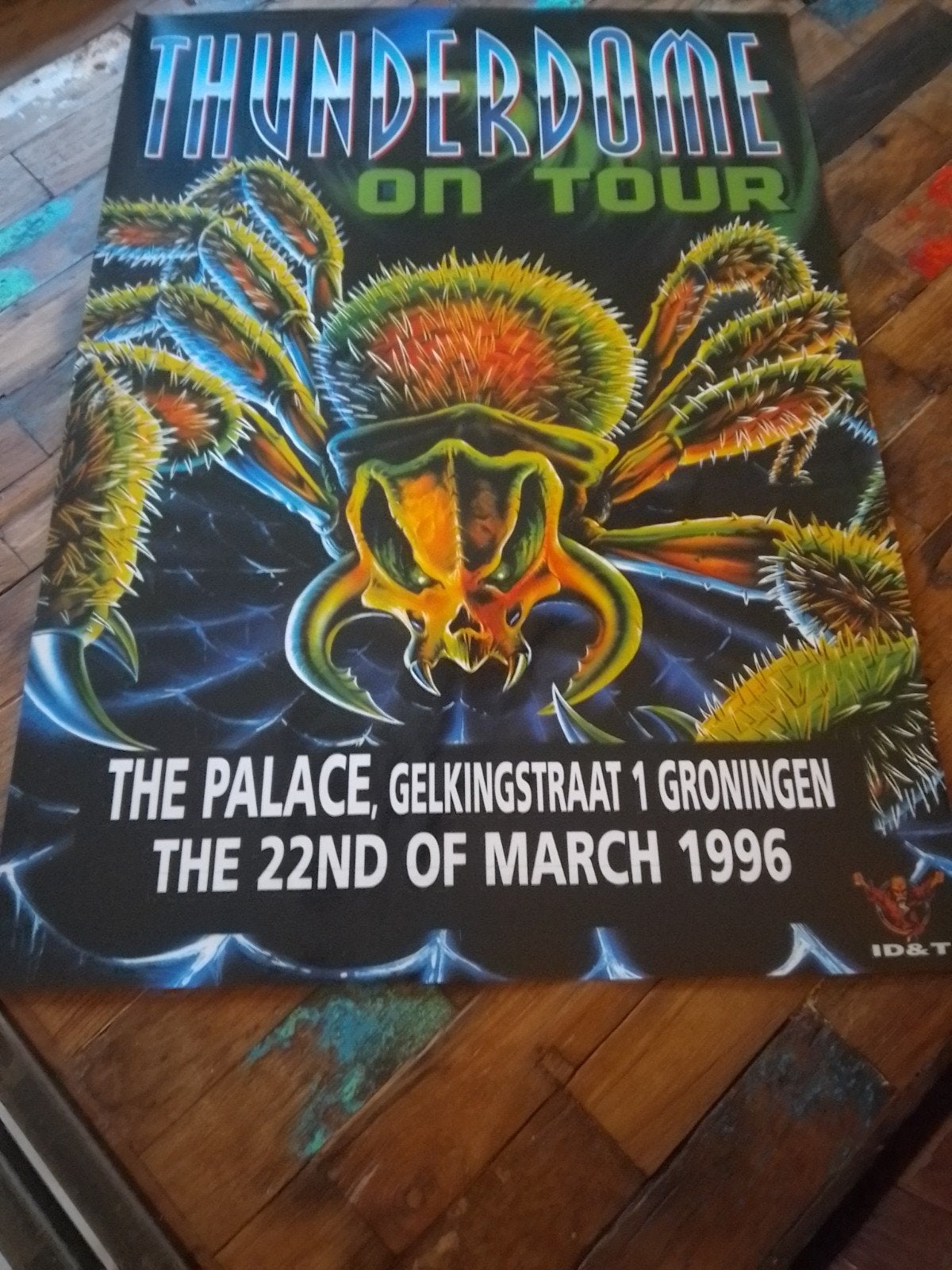 thunderdome 12 on tour posters hardcore gabber ID&T, Ophalen of Verzenden, Nieuw, Reclame
