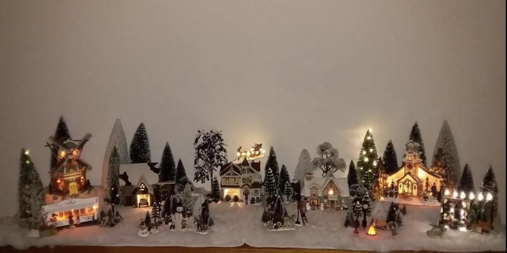 Leuk kerstdorp, Ophalen, Gebruikt
