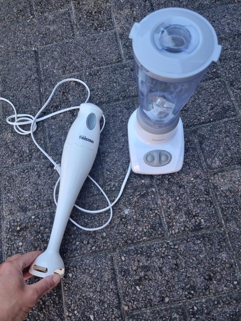 Nieuwstaat tristar staafmixer met toebehoren, Ophalen of Verzenden, Zo goed als nieuw, Vaatwasserbestendig