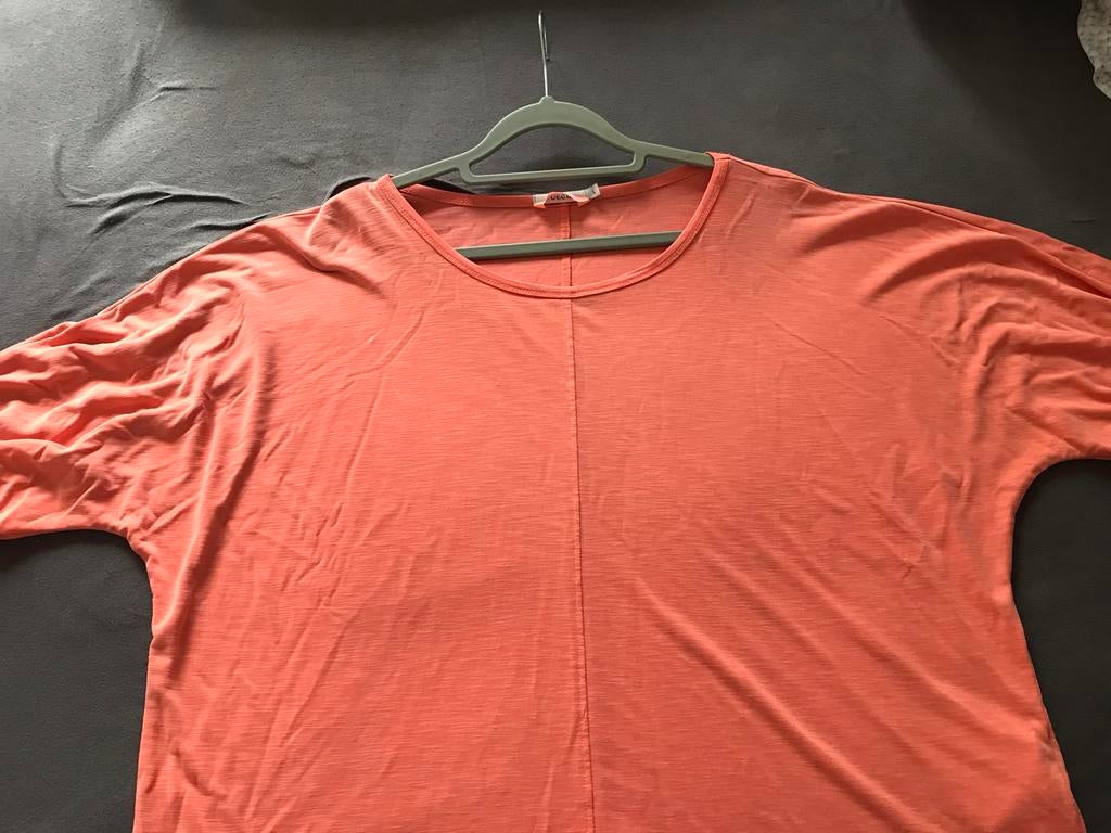 Cecil Langemouw T-shirt Maat L Koraalrood, Kleding | Dames, Maat 42/44 (L), Oranje, Ophalen of Verzenden, Lange mouw