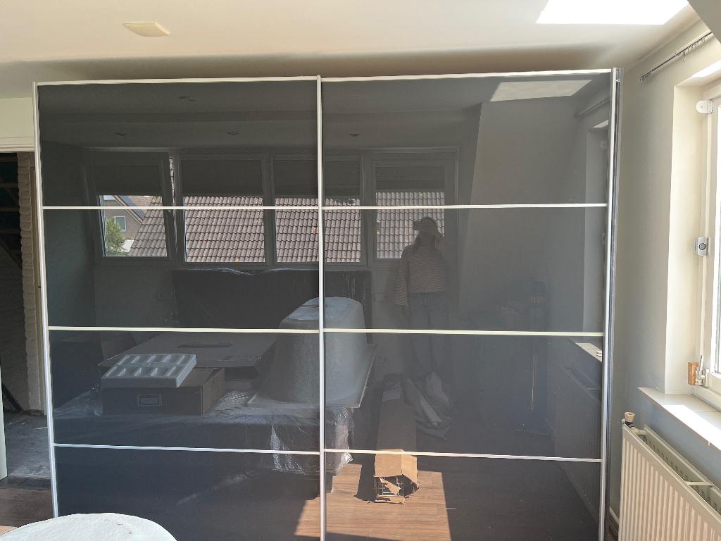 Kledingkast Goossens Wonen 253x221x67 cm, Ophalen, Met deur(en), 200 cm of meer, Zo goed als nieuw