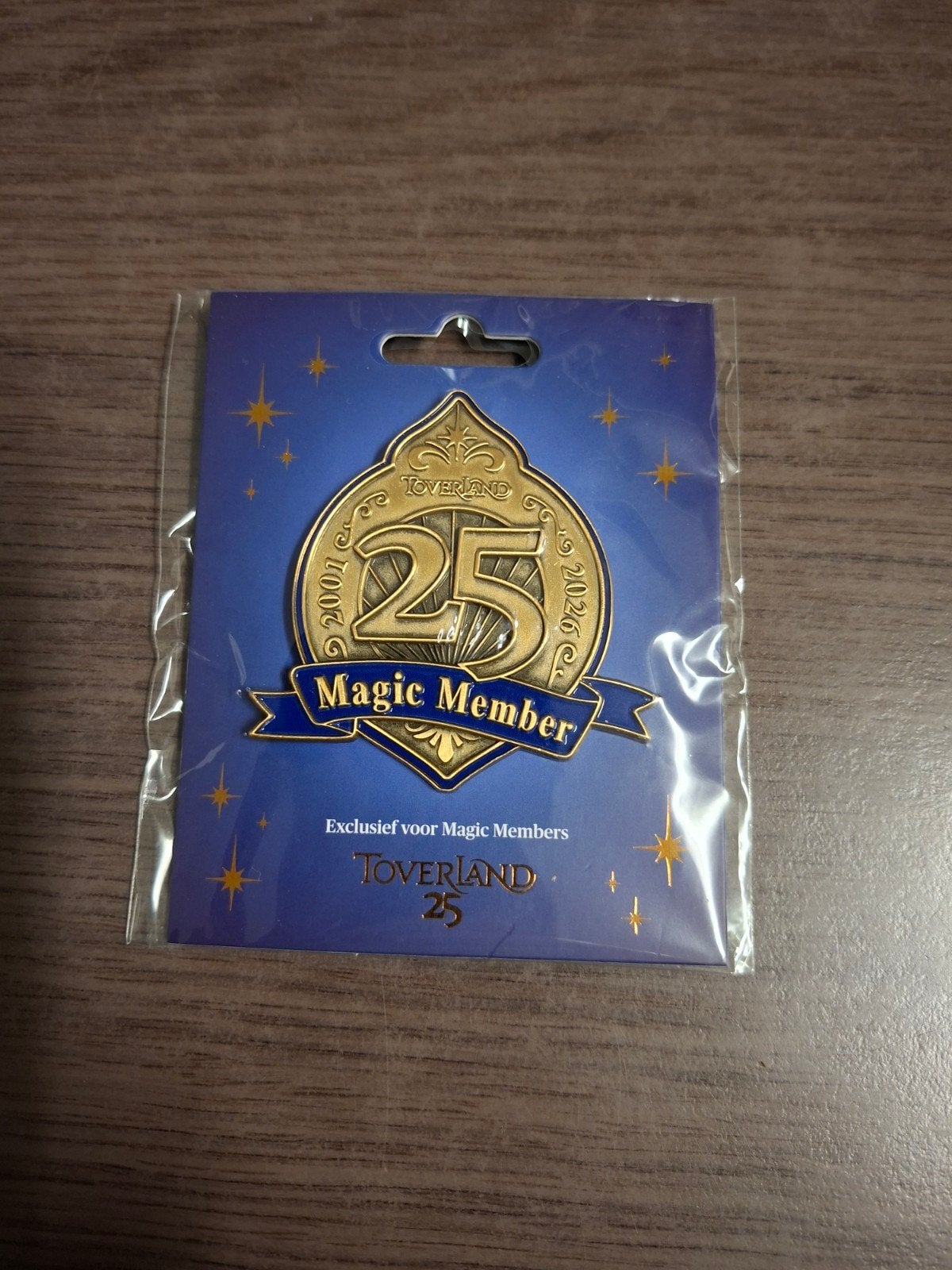 Toverland 25 Magic Member pin, Verzamelen, Nieuw, Ophalen of Verzenden, Sevenum, Speldje of Pin