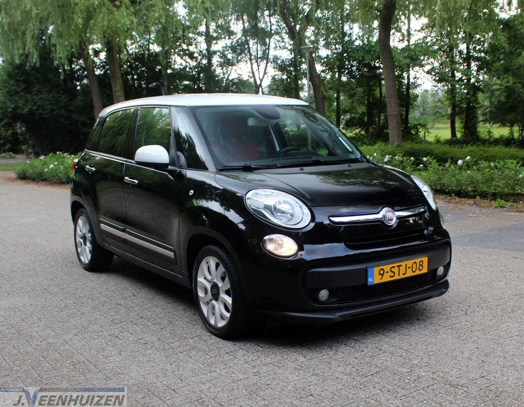 Fiat 500L 0.9 TwinAir Luxy ❄ Clima | Nette auto | Bj '13, Auto's, Fiat, Gebruikt, Euro 6, Zwart, Origineel Nederlands