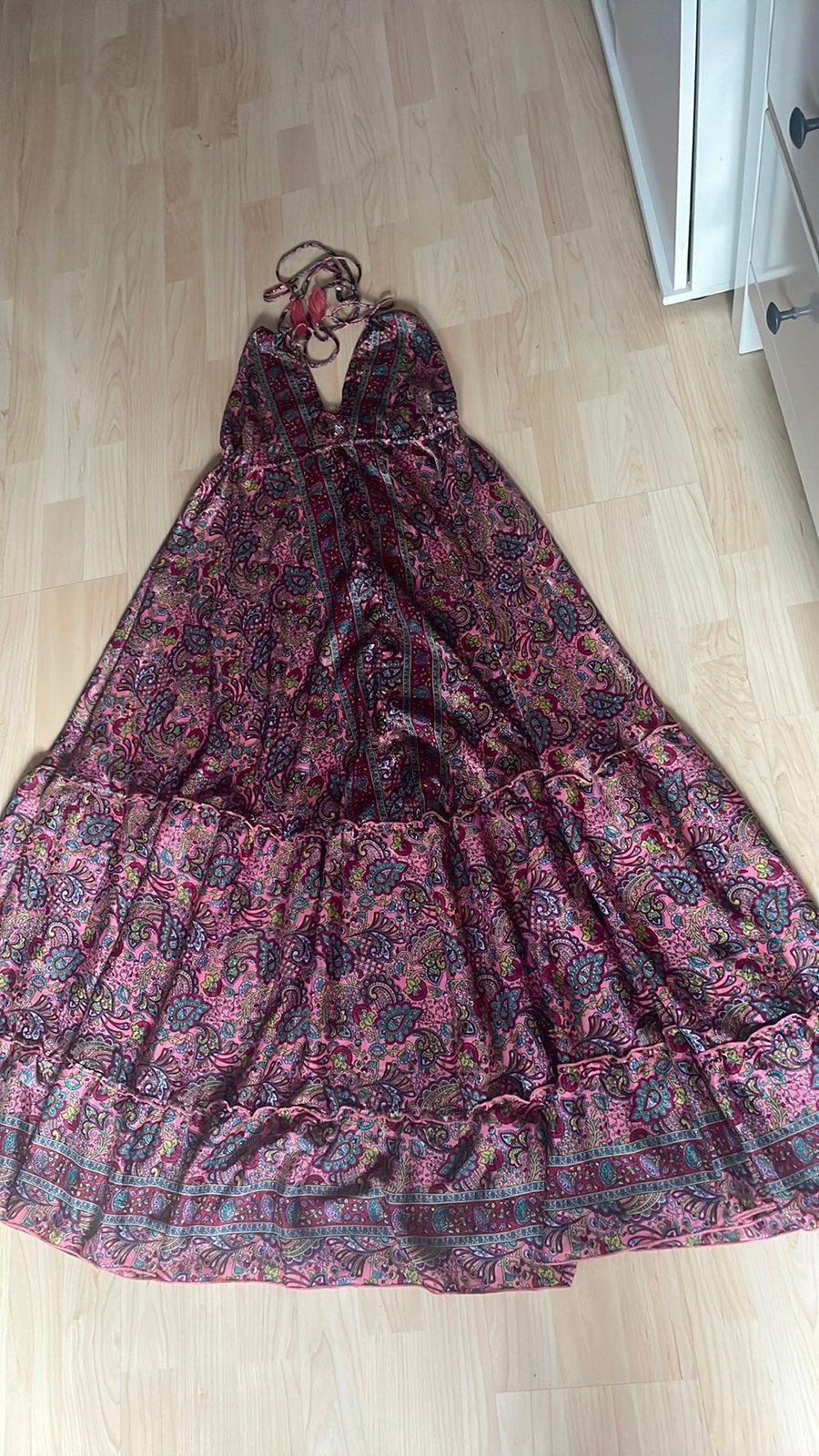 Nieuw kleurtjes IBIZA STYLE LSNGE JURK MAAT M, Ophalen of Verzenden, Nieuw, Maat 38/40 (M), Onder de knie