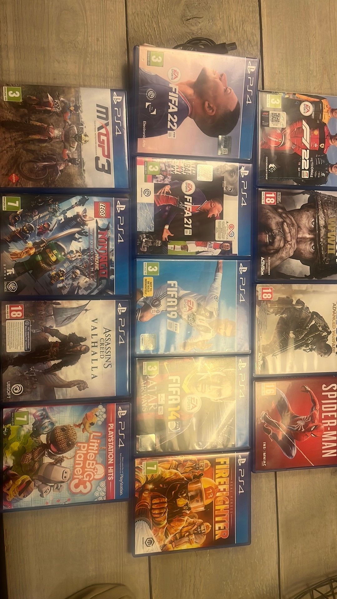13 spellen voor de PS4, 1 speler, Ophalen of Verzenden, Zo goed als nieuw, Vanaf 3 jaar