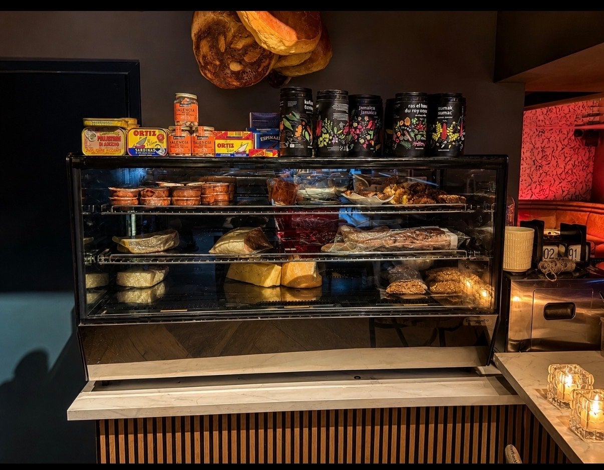Mooie vitrine voor tapas en andere lekkernijen, Ophalen of Verzenden, Gebruikt, Koelen en Vriezen