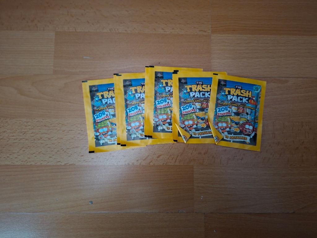 Giromax Trash Pack Gang stickers zakjes, Ophalen, Nieuw, Overige typen