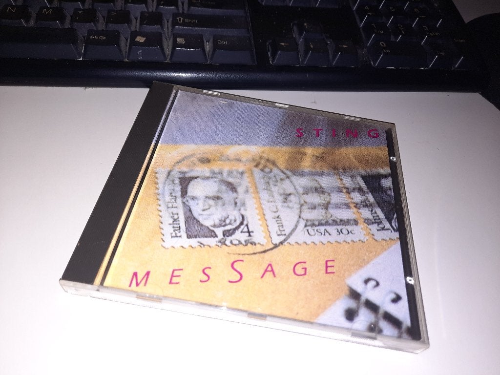 CD MEGA RARE Sting – Message, Ophalen, Zo goed als nieuw, Album
