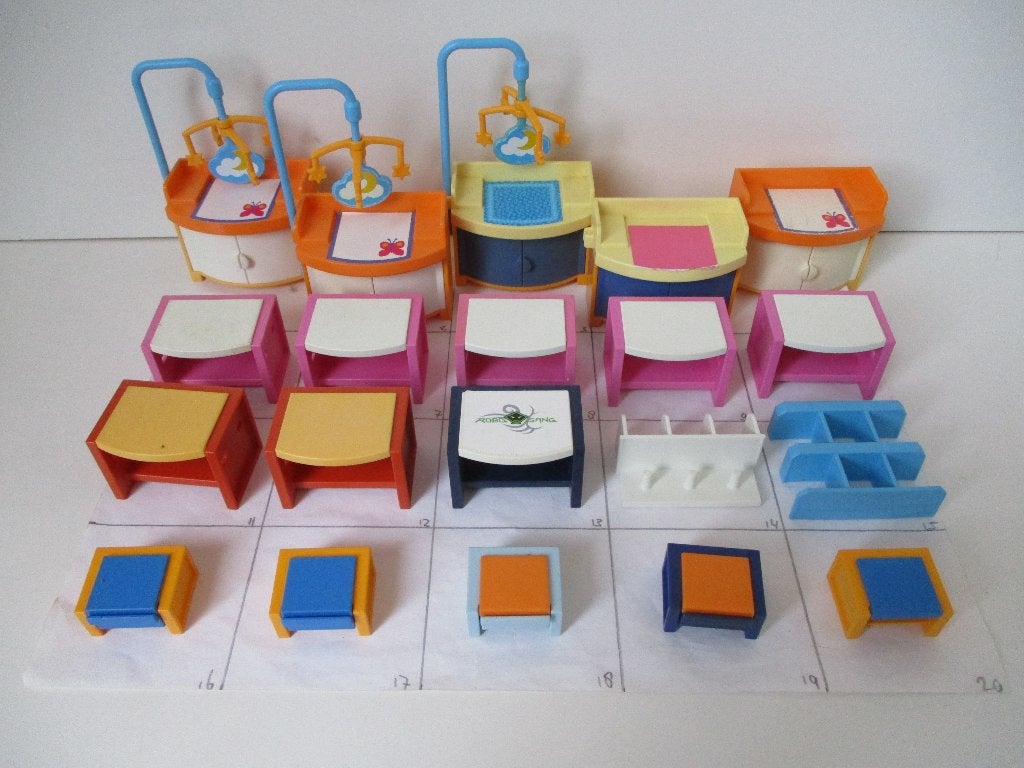 playmobil onderdelen commode/kastjes/div, Losse onderdelen, Overige typen, Ophalen of Verzenden, Zo goed als nieuw
