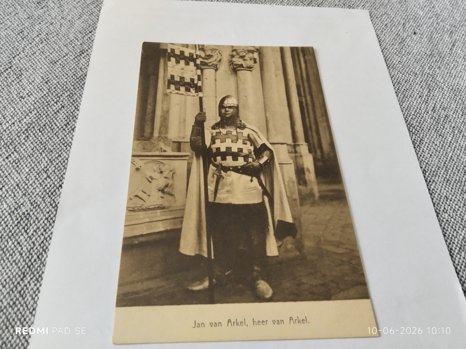 AnsichtJan van Arkel, heer van Arkel - Lustrumfeesten, Ophalen of Verzenden, Voor 1920, Utrecht