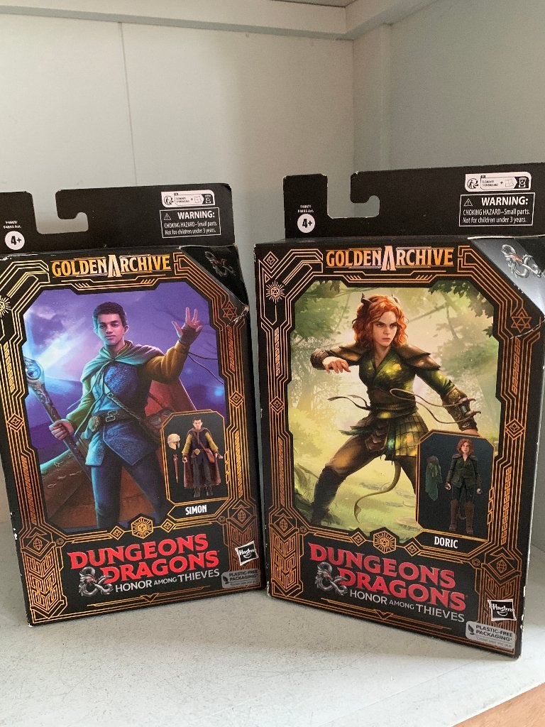 Dungeons & Dragons Golden Archive Simon & Doric Figuren, Ophalen of Verzenden, Nieuw