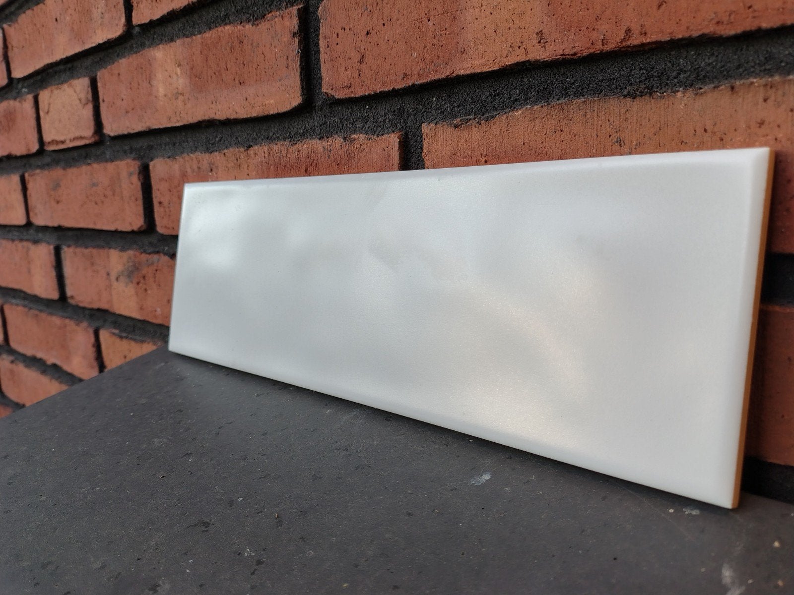 Villeroy & Boch witte tegel, licht golvend, 10x30 cm (1m²), Doe-het-zelf en Verbouw, Ophalen, Nieuw, Minder dan 20 cm, 20 tot 40 cm
