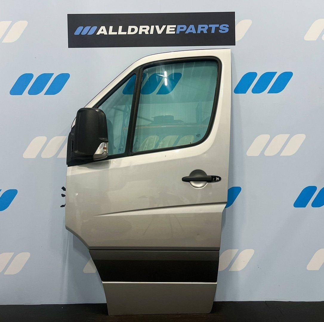 Voorportier links Mercedes Sprinter W906 Grijs A9067200005, Gebruikt, -, Deur, -