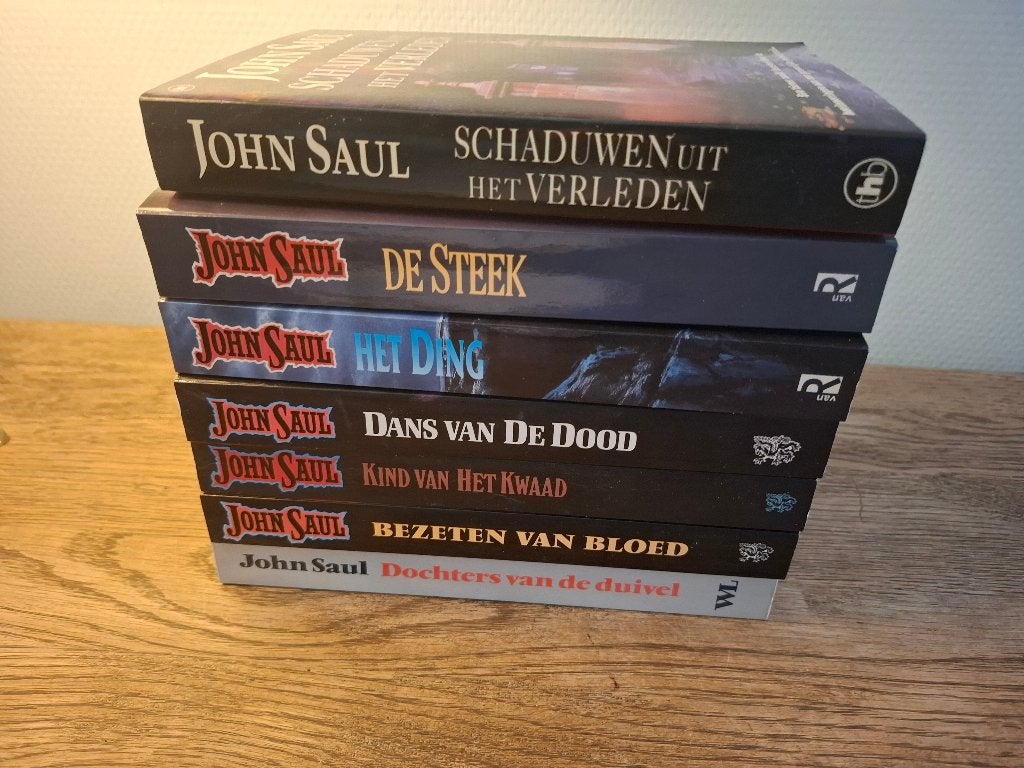 Boeken John Saul (Horror), Verzenden, Gelezen, Diverse auteurs, Amerika