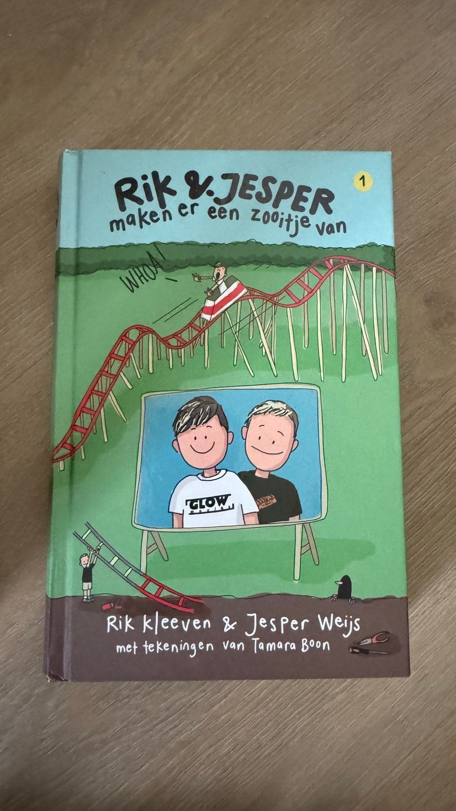 Rik & Jesper maken er een zooitje van - Kinderboek, Ophalen of Verzenden, Zo goed als nieuw, Fictie algemeen