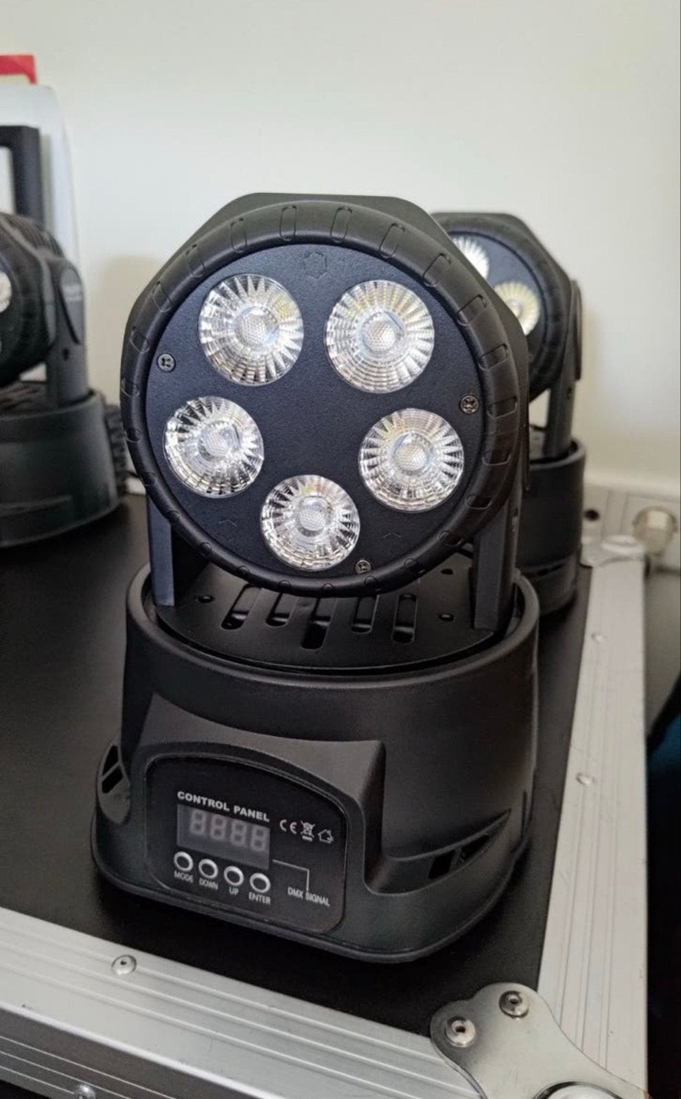 NIEUW Ayra ERO 506 RGBWA UV (4 stuks) incl DMX Controller, Ophalen, Zo goed als nieuw, Licht, Geluidgestuurd