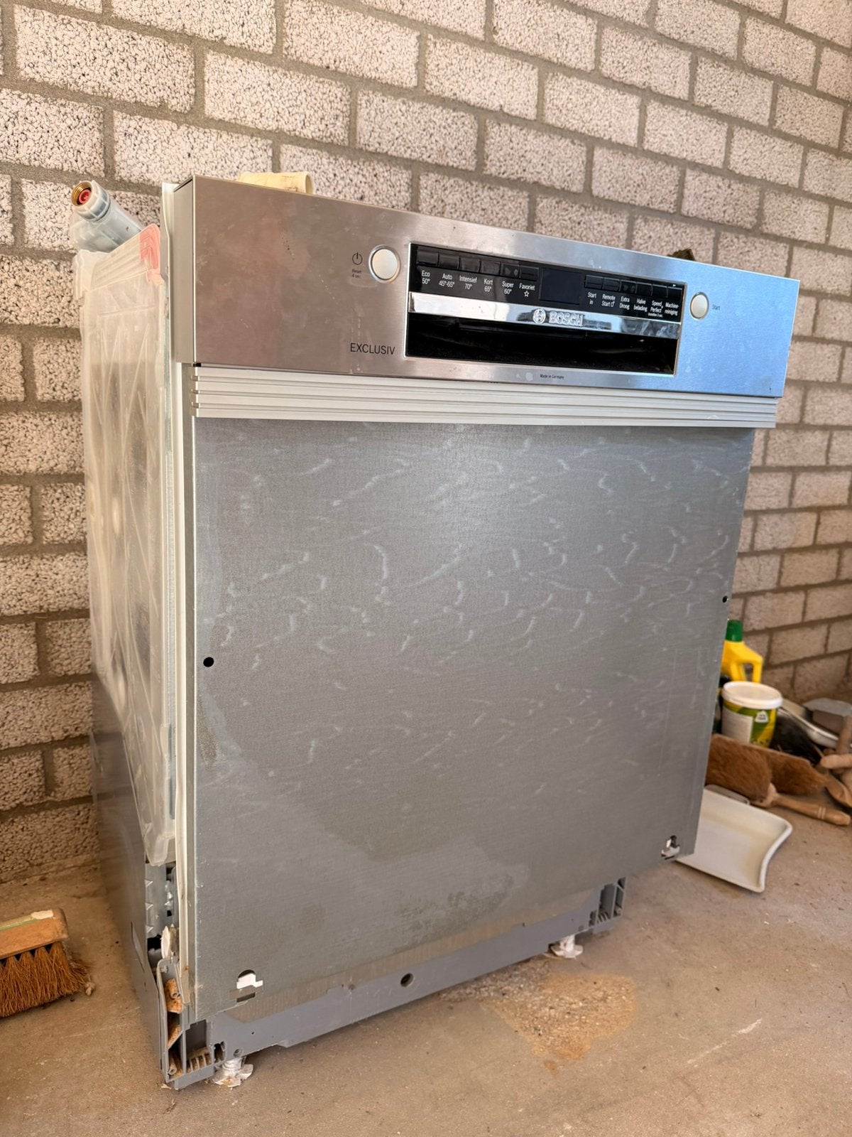 Bosch vaatwasser (met Wifi), Ophalen, Minder dan 85 cm, Zo goed als nieuw, Inbouw