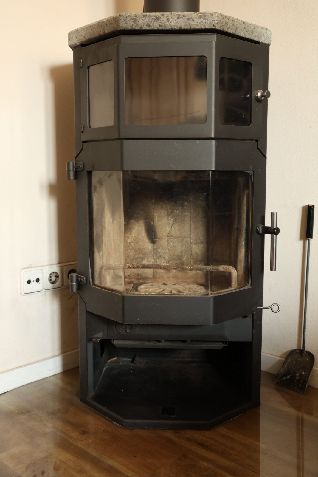 Scan 24 speksteenkachel met bakoven - Gebruikt, 6 kW, Ophalen, Gebruikt, Houtkachel, Vrijstaand