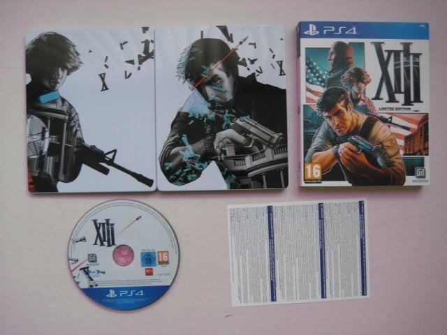 XIII Thirteen Playstation 4 PS4 steelbook, Avontuur en Actie, Vanaf 18 jaar, 1 speler, Ophalen of Verzenden