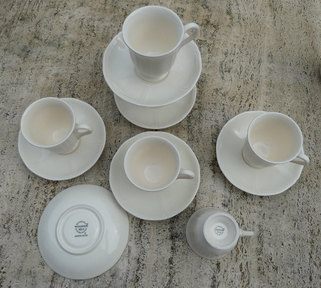 Wedgwood Queen's Shape Servies Qeeen's Plain, Klassiek, Nieuw, Ophalen of Verzenden, Wedgwood