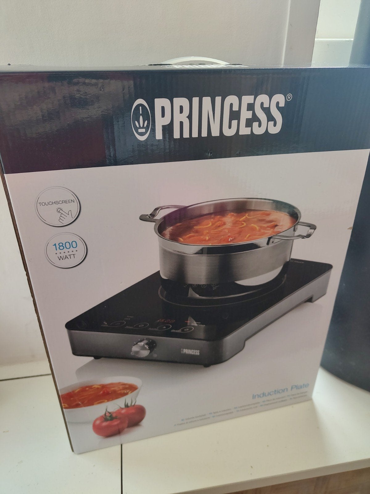 Princess Inductie Kookplaat - Nieuw in Doos, Ophalen, Nieuw, 3 kookzones of minder, Inductie