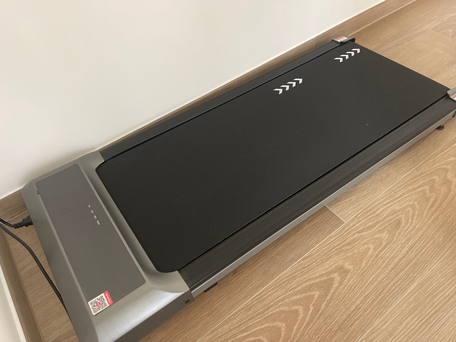 Loopband met digitaal scherm en afstandsbediening, Ophalen, Zo goed als nieuw, Metaal, Loopband