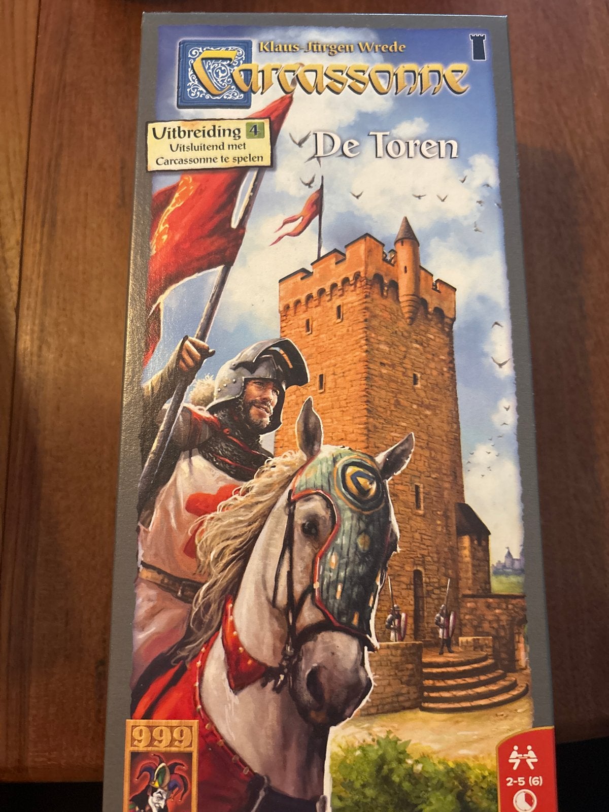 Carcassonne: De Toren - Uitbreiding 4 (Compleet en Gecontrol, Hobby en Vrije tijd, Gezelschapsspellen | Bordspellen, Drie of vier spelers