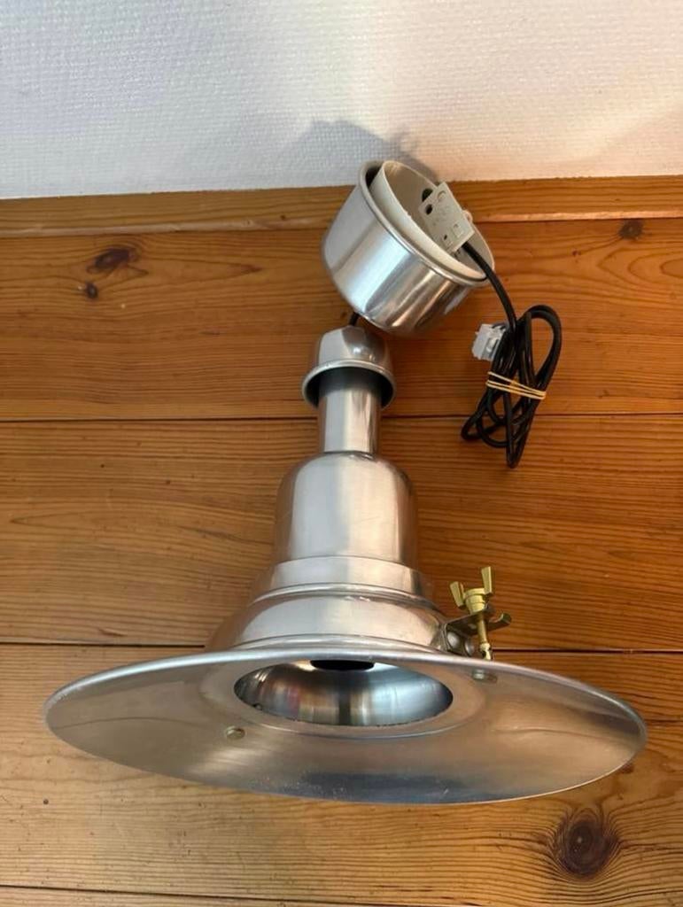 Vintage IKEA OTTAVA Metalen Scheepslamp, Ophalen of Verzenden, Zo goed als nieuw, Vintage scheepslamp, Metaal
