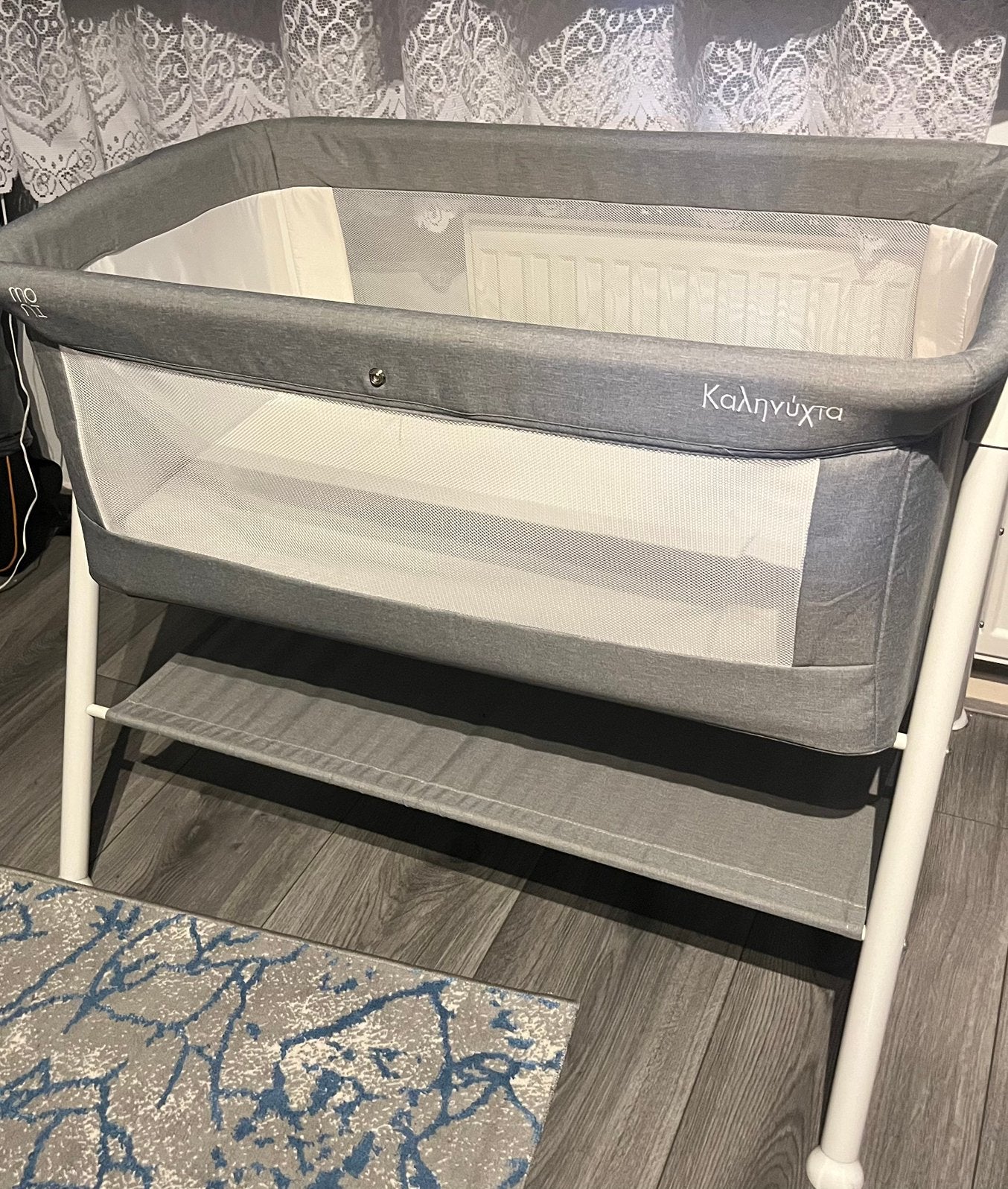 Set ……co sleeper en elektrische schommel, Ophalen, Zo goed als nieuw