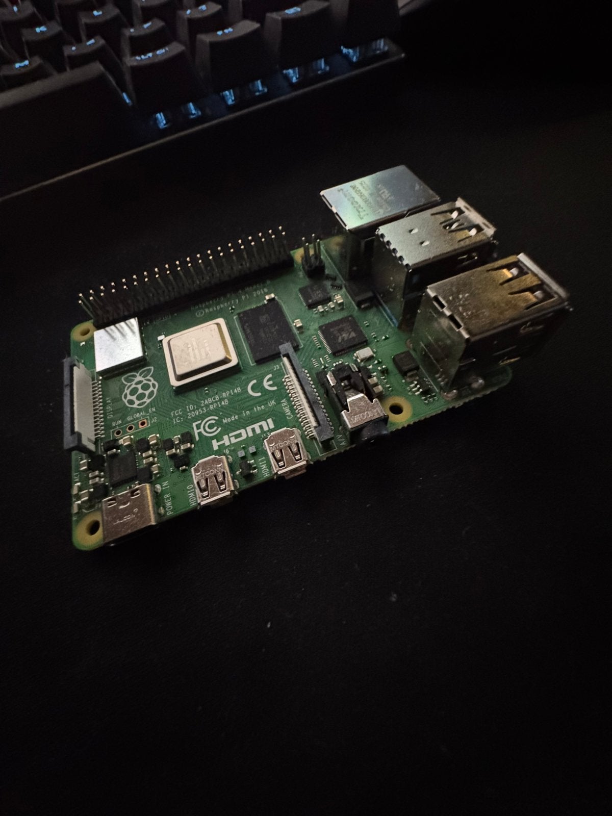 Raspberry Pi 4 Model B 4GB, Computers en Software, Ophalen, Zo goed als nieuw, Overige typen, DDR4