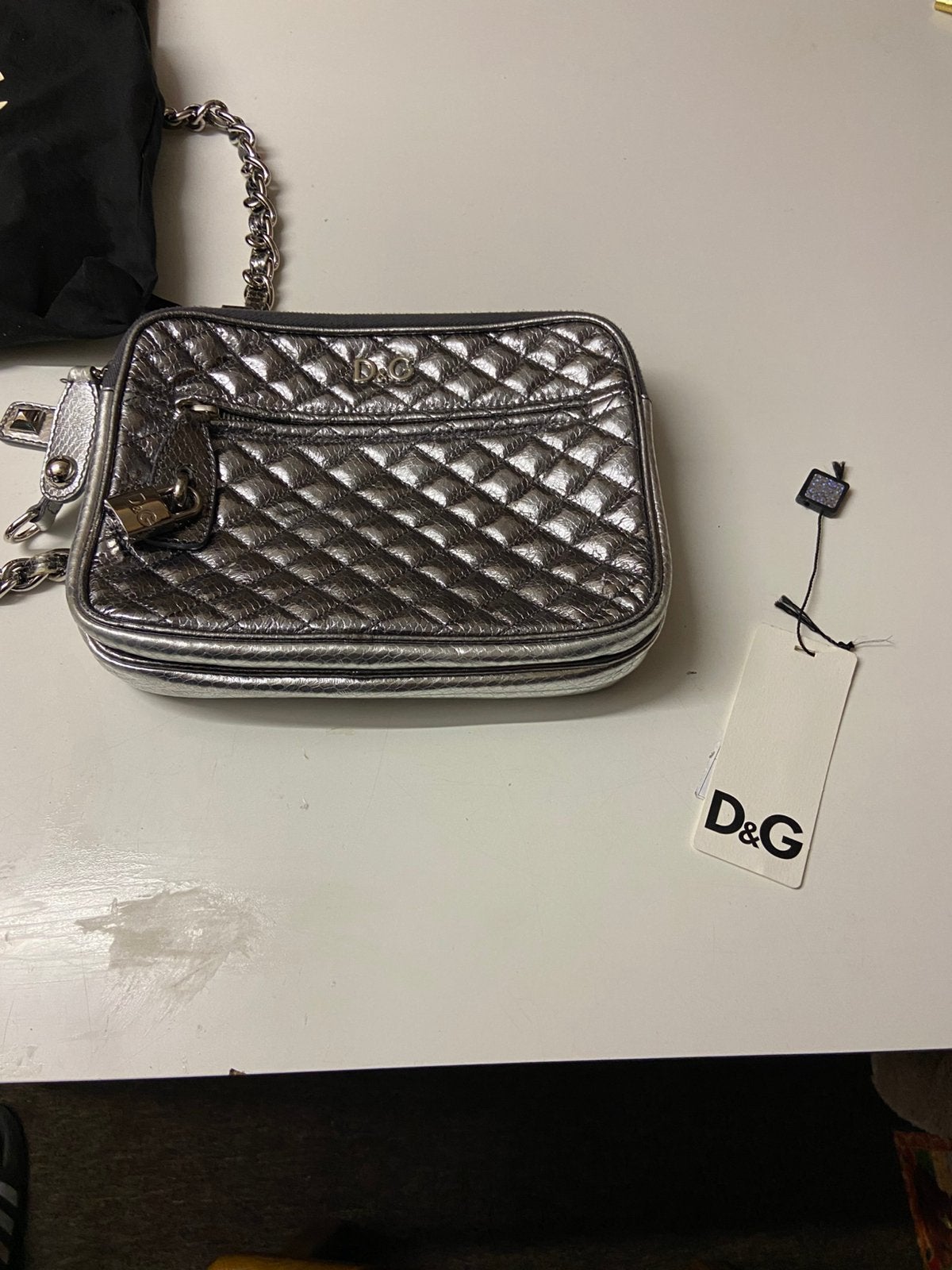 Design d&g tas, Ophalen of Verzenden, Zo goed als nieuw, Zwart, Schoudertasje