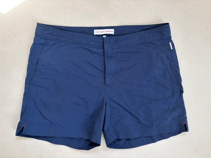 Orlebar Brown Navy Setter Size 33, Ophalen of Verzenden, Maat 48/50 (M), Blauw, Zwemshort