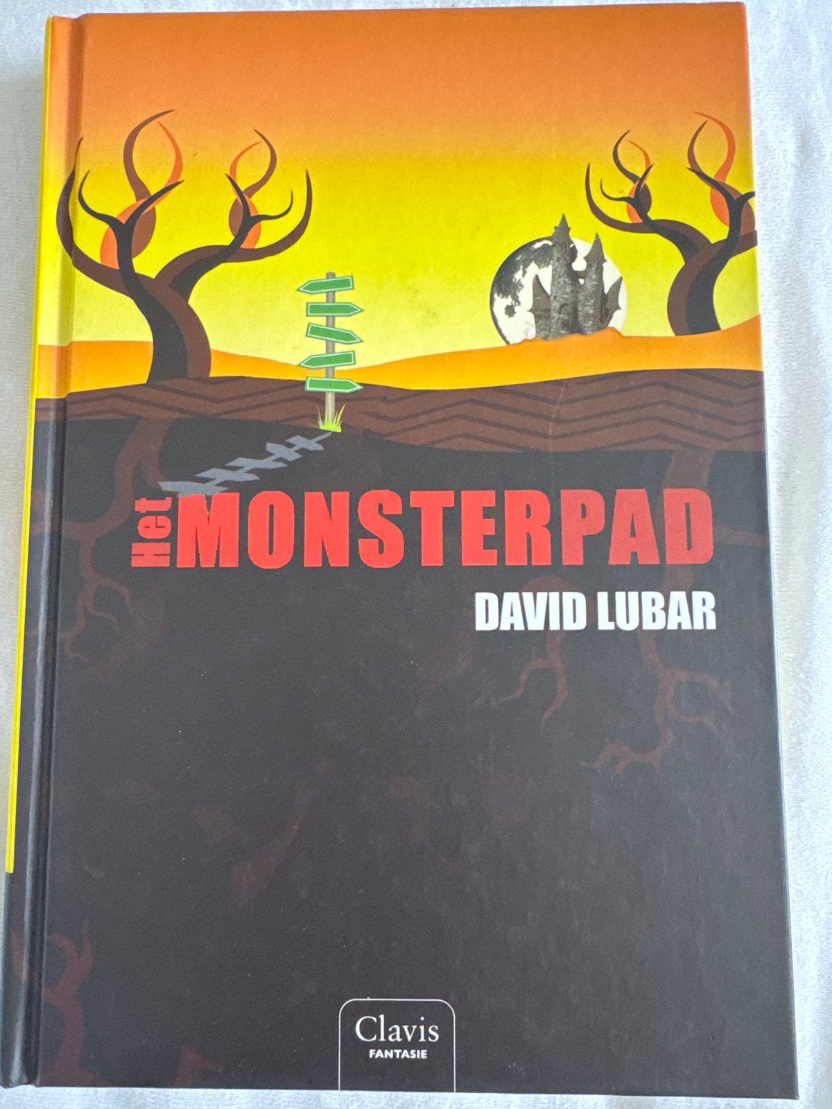 Het Monsterpad - David Lubar (Clavis Fantasie), Ophalen of Verzenden, Zo goed als nieuw