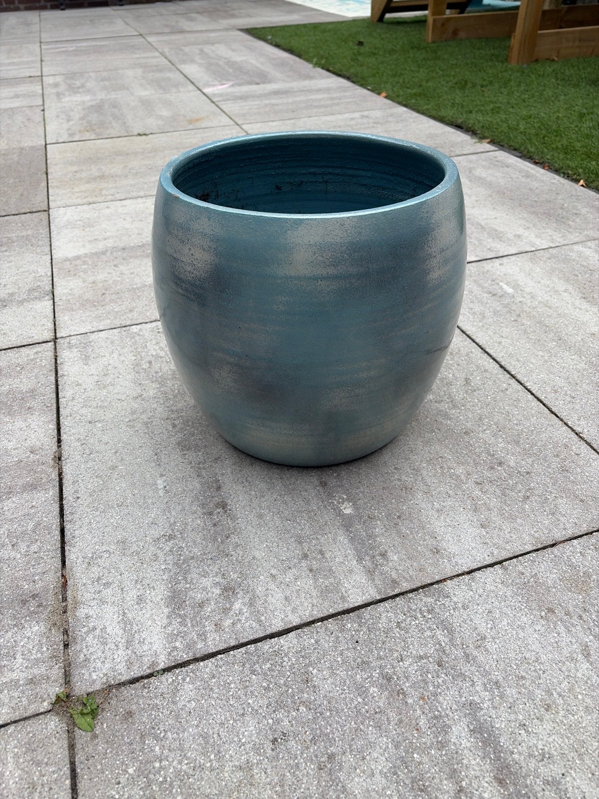 Plantenpot - 32cm hoog, 30cm diameter, Gebruikt, Rond, Binnen, Minder dan 40 cm