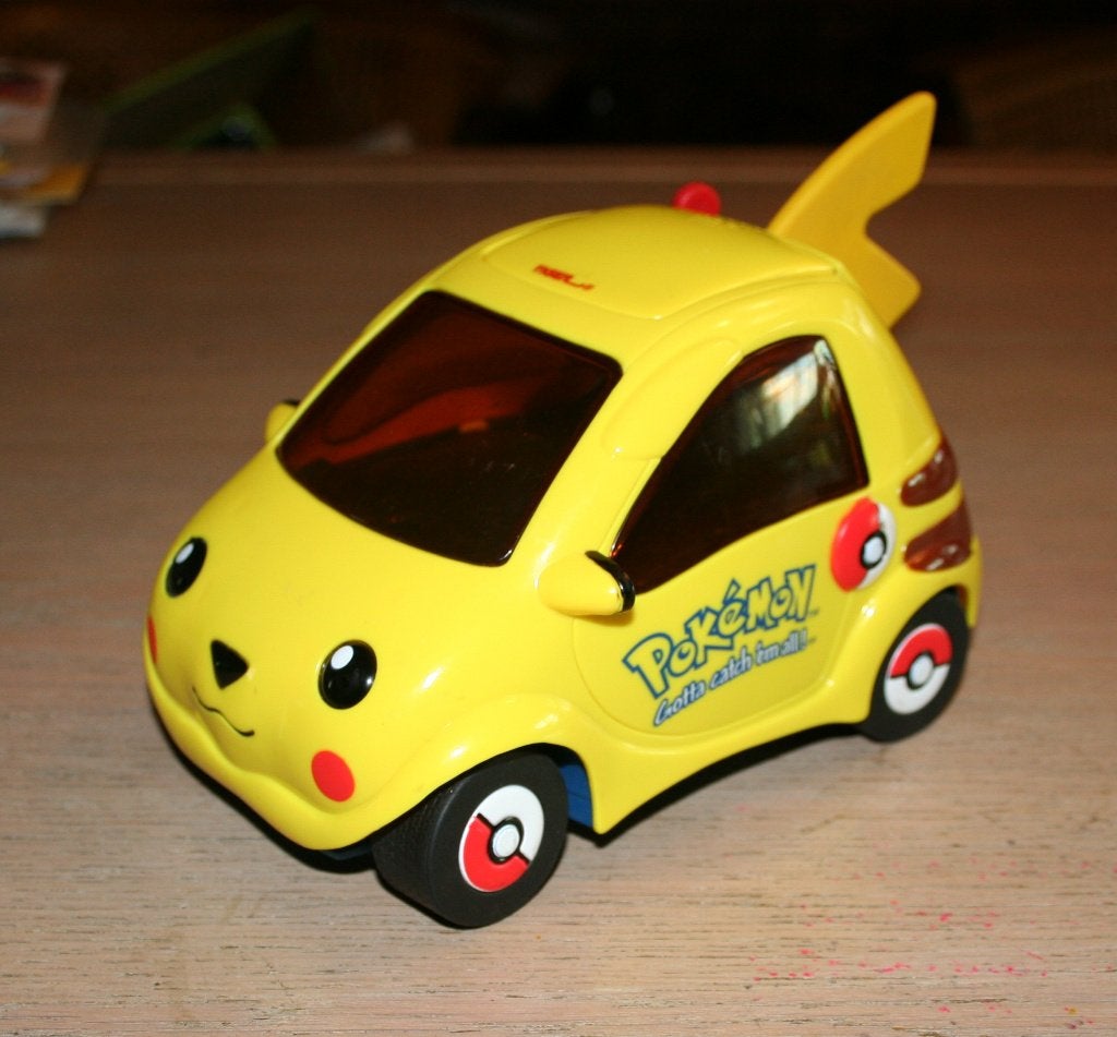 Pokemon Auto 19cm lang, Ophalen of Verzenden, Gebruikt, Overige typen