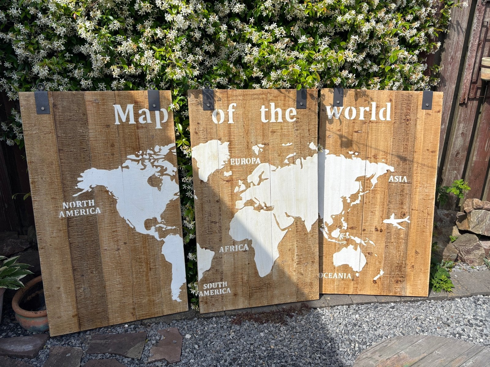 3 luik van de wereld per deel 70 x 120 cm, Ophalen, Zo goed als nieuw