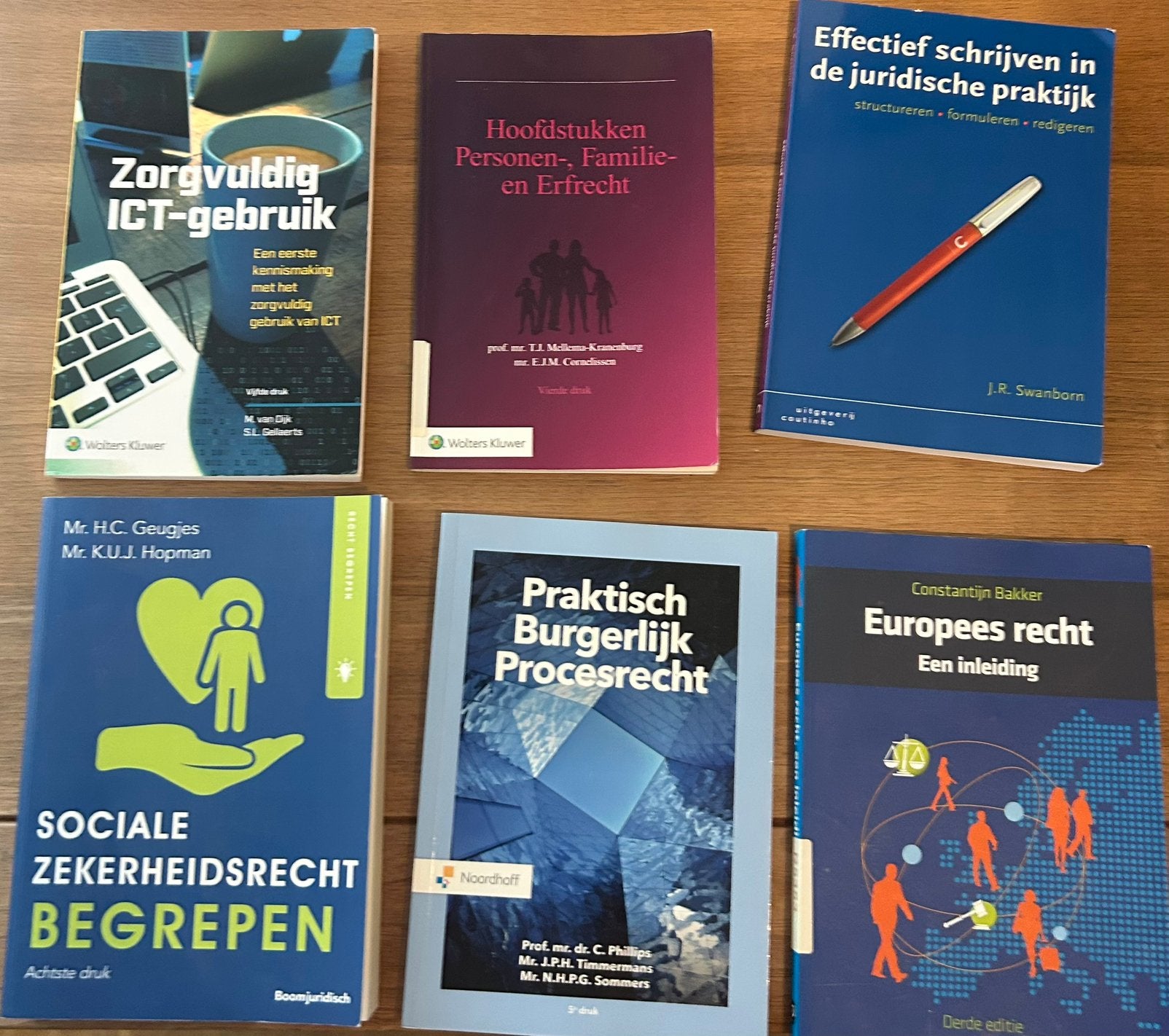 Boeken HBO-Rechten jaar 1 t/m 3, Boeken, Ophalen of Verzenden, Alpha, Zo goed als nieuw, HBO