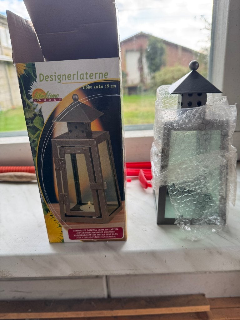 Lantaarn voor op balkon (gratis op te halen), Ophalen, Minder dan 50 watt, Nieuw, IJzer