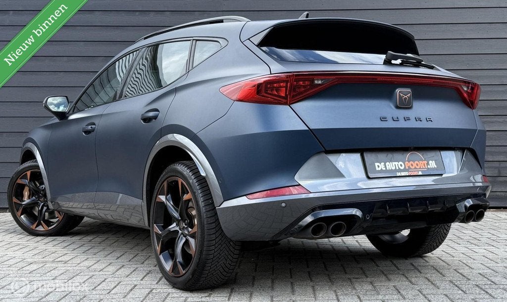 CUPRA Formentor 2.0 TSI 4DRIVE 310PK Pano.dak/MATT/Winterpac, Automaat, 4 cilinders, Blauw, Leder